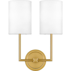 Josephs - 2 Light Wall Sconce In Contemporary Style-15.5 Inches Tall and 12 Inches Wide