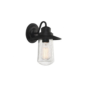 Radford 10 Inch Outdoor Wall Lantern Transitional Steel - 10 Inches high