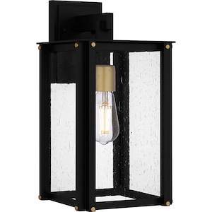 Robbins - 1 Light Outdoor Wall Lantern In Industrial Style-15.5 Inches Tall and 8 Inches Wide