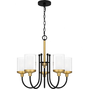 Rowland - 5 Light Chandelier In Modern Style-20.25 Inches Tall and 22 Inches Wide - 1118980