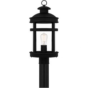 Scout - 1 Light Outdoor Post Lantern In Traditional Style-20.5 Inches Tall and 9.5 Inches Wide