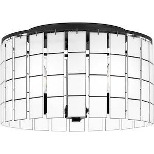 Seigler - 3 Light Semi-Flush Mount In Contemporary Style-9 Inches Tall and 14 Inches Wide - 1118986