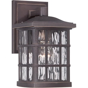 Stonington - 1 Light Outdoor Wall Mount - 10.5 Inches high made with Coastal Armour - 420977