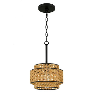 Teton - 1 Light Mini Pendant-16.5 Inch Tall and 10 Inch Wide - 1394032