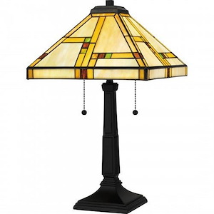 Orson - 2 Light Table Lamp In Traditional Style-23.5 Inches Tall and 14 Inches Wide