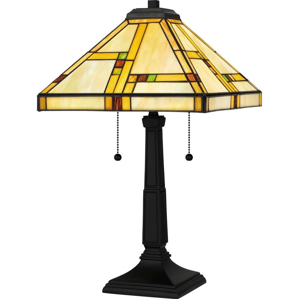 Tiffany Style Table Lamp factory with 2 lights