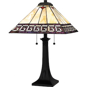 Edith - 2 Light Table Lamp In Traditional Style-24.5 Inches Tall and 16 Inches Wide