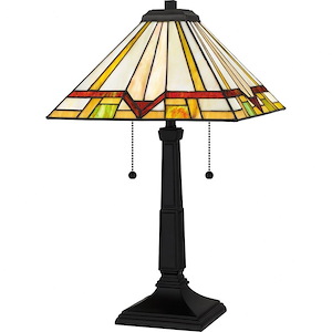 Frederick - 2 Light Table Lamp In Traditional Style-23 Inches Tall and 14 Inches Wide
