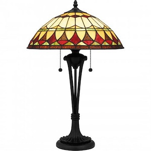 Sevilla - 2 Light Table Lamp In Traditional Style-23.5 Inches Tall and 15.25 Inches Wide