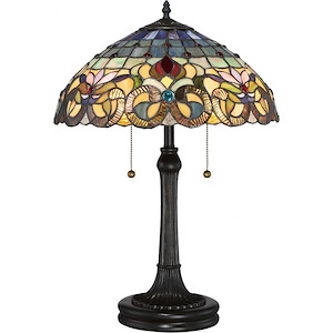 Tiffany - 2 Light Table Lamp