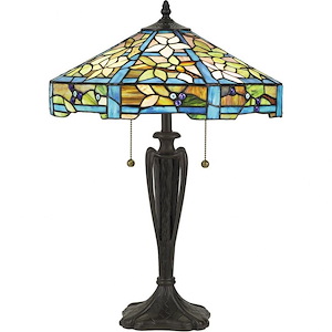 Duffy - 2 Light Table Lamp - 23 Inches high