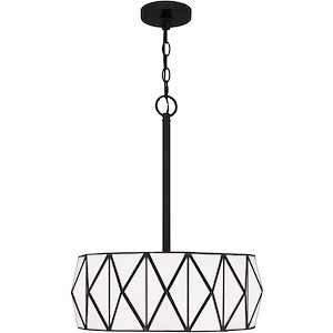 Jakarta - 3 Light Pendant In Traditional Style-20.5 Inches Tall and 16.75 Inches Wide
