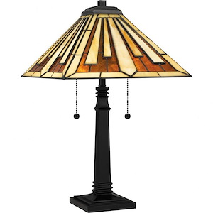 Hathaway - 2 Light Table Lamp In Traditional Style-22 Inches Tall and 14 Inches Wide - 1118904