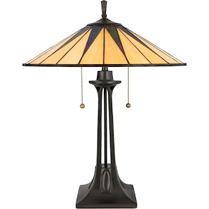 Gotham - 2 Light Table Lamp