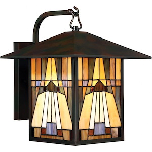 Inglenook - 150W 1 Light Outdoor Large Wall Lantern - 14 Inches high