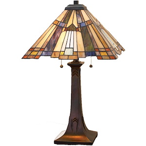 Inglenook - 2 Light Table Lamp - 25 Inches high