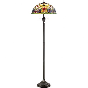 Violets - 2 Light Floor Lamp - 745532