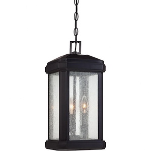 Trumbull - 3 Light Outdoor Hanging Lantern - 18 Inches high - 438650