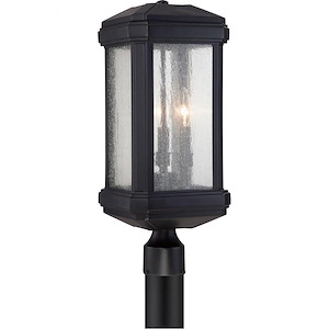 Trumbull - 3 Light Outdoor Post Lantern - 21.5 Inches high