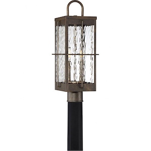 Ward - 2 Light Outdoor Post Lantern - 20.75 Inches high