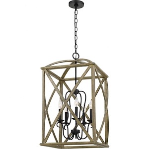 Woodhaven - 5 Light Foyer - 30 Inches high - 727252