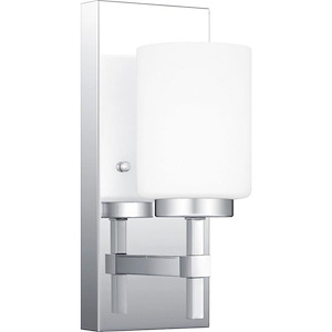 Wilburn - 8W 1 LED Bath Vanity-12 Inches Tall and 4.75 Inches Wide
