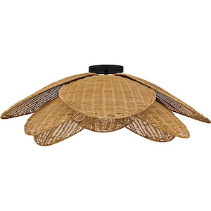 Willa - 4 Light Semi-Flush Mount-11.25 Inch Tall and 30 Inch Wide - 1363722