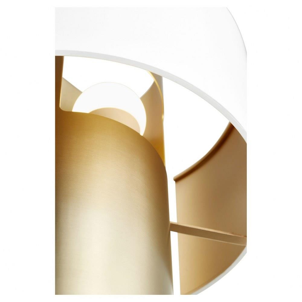 Half cylinder wall sconce clearance