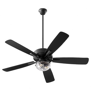 Ovation - 5 Blade Patio Ceiling Fan with Light Kit-17.75 Inches Tall and 52 Inches Wide