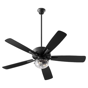 Ovation - 5 Blade Patio Ceiling Fan with Light Kit-17.75 Inches Tall and 52 Inches Wide - 1295063