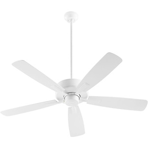 Ovation - 5 Blade Patio Ceiling Fan-13.25 Inches Tall and 52 Inches Wide - 1295633