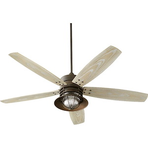 Portico - Patio Ceiling Fan in Transitional style - 60 inches wide by 19.5 inches high