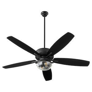 Breeze - 5 Blade Outdoor Patio Fan in Quorum Home Collection style - 52 inches wide by 16.55 inches high - 1010146