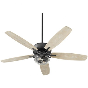 Breeze - 5 Blade Outdoor Patio Fan in Quorum Home Collection style - 52 inches wide by 16.55 inches high - 1010146