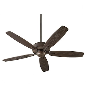 Breeze Patio Plus - 5 Blade Patio Ceiling Fan with Light Kit-14.5 Inches Tall and 52 Inches Wide