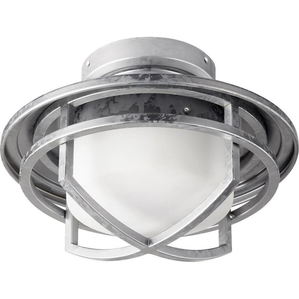 Quorum Lighting 1904 9 Windmill 18w 1 Led Cage Ceiling Fan Light Kit In Transitional Style 11 Inches Wide By 6 High
