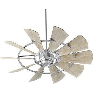 Windmill - Patio Fan in style - 52 inches wide by 16.46 inches high