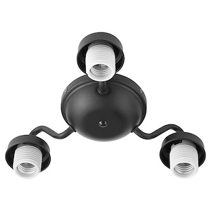 Brewster - 27W 3 LED Ceiling Fan Light Kit-3 Inches Tall and 12.75 Inches Wide