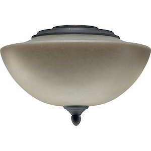 Salon - 2 Light Mushroom Light Kit in Transitional style - 11.75 inches wide by 7.75 inches high