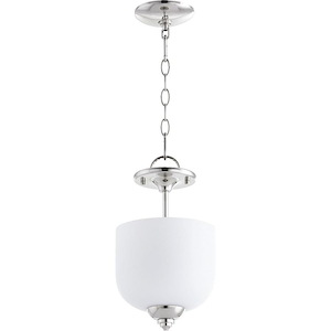 Richmond - 3 Light Dual Mount Pendant in Quorum Home Collection style - 8 inches wide by 14 inches high - 616436