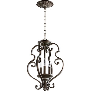 San Miguel - 3 Light Dual Mount Pendant in Transitional style - 13.5 inches wide by 17 inches high - 616427