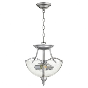 Aspen - 2 Light Convertible Pendant in style - 14 inches wide by 15 inches high - 906543