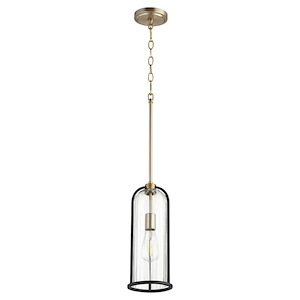 Espy - 1 Light Pendant in Soft Contemporary style - 6.25 inches wide by 15 inches high