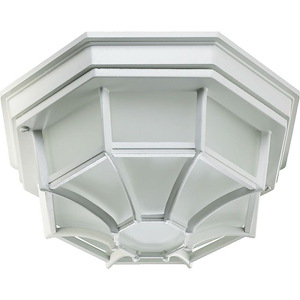 1 Light Flush Mount in style - 11.25 inches wide by 5 inches high