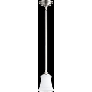 Rossington - 1 Light Pendant in Quorum Home Collection style - 5.25 inches wide by 7 inches high - 1342842