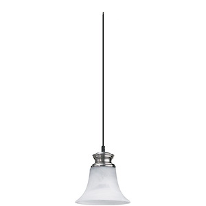 Madison - 1 Light Mini Pendant in Quorum Home Collection style - 6.5 inches wide by 7 inches high