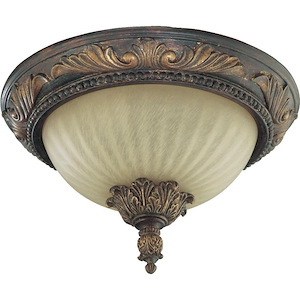 Madeleine - 2 Light Flush Mount in Traditional style - 13.5 inches wide by 8.75 inches high - 141348