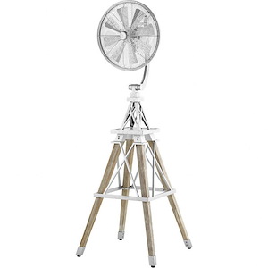 Windmill - Floor Fan in Traditional style - 18.5 inches wide by 69.25 inches high - 872090
