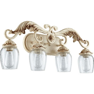 Florence - 4 Light Bath Vanity in Transitional style - 27.5 inches wide by 14 inches high - 444857