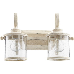 San Miguel - 2 Light Bath Vanity in Transitional style - 17.5 inches wide by 11 inches high - 616509